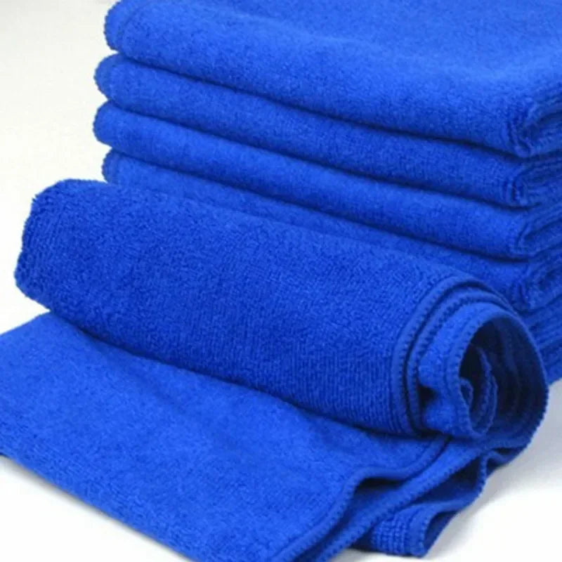 1/30Pcs Microfiber Towels Car Wash Drying Cloth Towel Household Cleaning Cloths Auto Detailing Polishing Cloth Home Clean Tools
