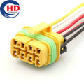 8 Pin Connector Waterproof 2.8mm Series Female Connector Motorcycle Electrical Harnesses Wiring Harness 32006-E22