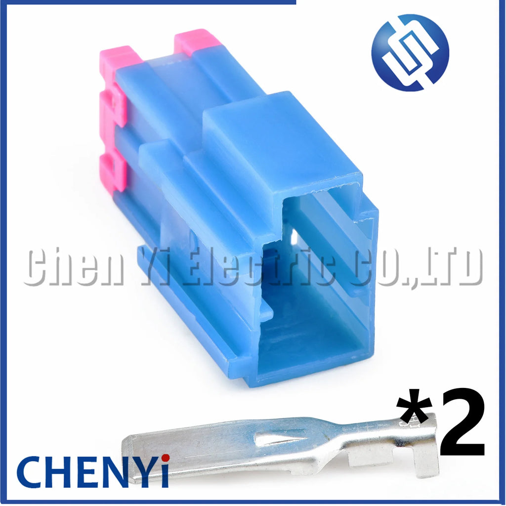 2 Pin 9.5mm Series Automotive connector fuse protector plug High Power and High Current Plug 7123-4129-90 7122-4129-900