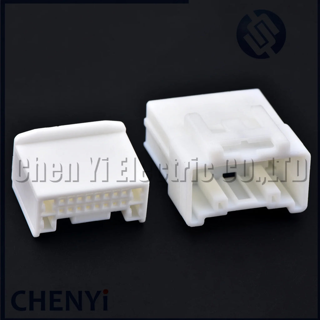 20 Pin Auto Connector Car navigation host plug Automotive harness plug Socket 6098-3826 6098-3818 90980-12378 For Toyota Lexus