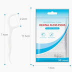 50/150/300/600PCS Ultra-fine Disposable Smooth Dental Floss, Household Toothpick Amagi