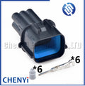 6 Pin Automotive Connector Auto Throttle Idle Motor Wire harness plug PB535-06027 PB521-06020 For Mazda MitsubisIdle 4G15 4G18