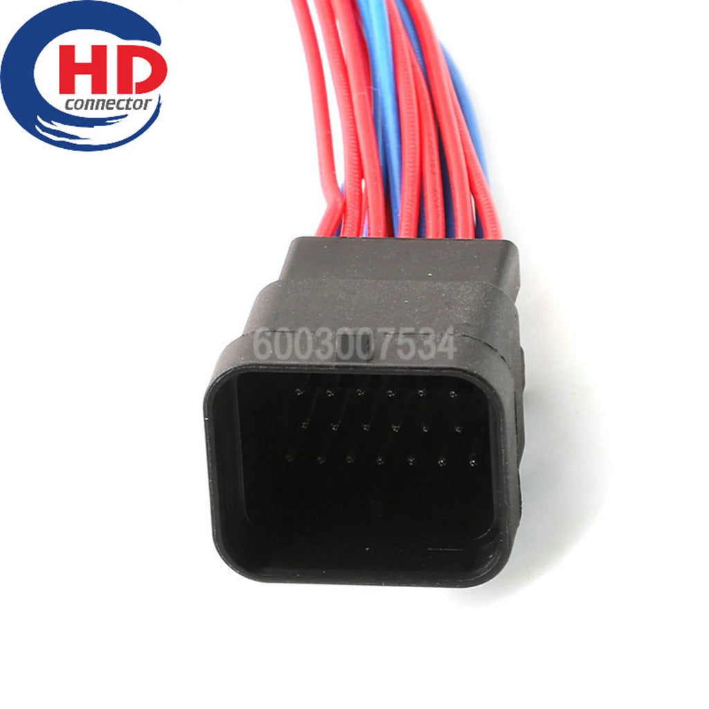 26 Pin Connector Unsealed Series Male Female Connector Cable Plug Motorcycle Electrical Harnesses Wiring Harness 3-1437290-7