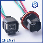 6 Pin Automotive Waterproof connector male female Headlight drive Wiring Harness plug For Hyundai Freddy ix25 ix35 Rena Santa Fe