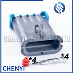 4 Pin Automobile connector Metri-Pack 280 Series Blower Motor Resistor Plug 12129600 12129565 15306069 For GM Buick Regal