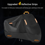 Motorcycle Cover Waterproof All Season Dustproof UV Protective Outdoor Indoor Scooter 210D 420D Wear-resistant Fabric Amagi