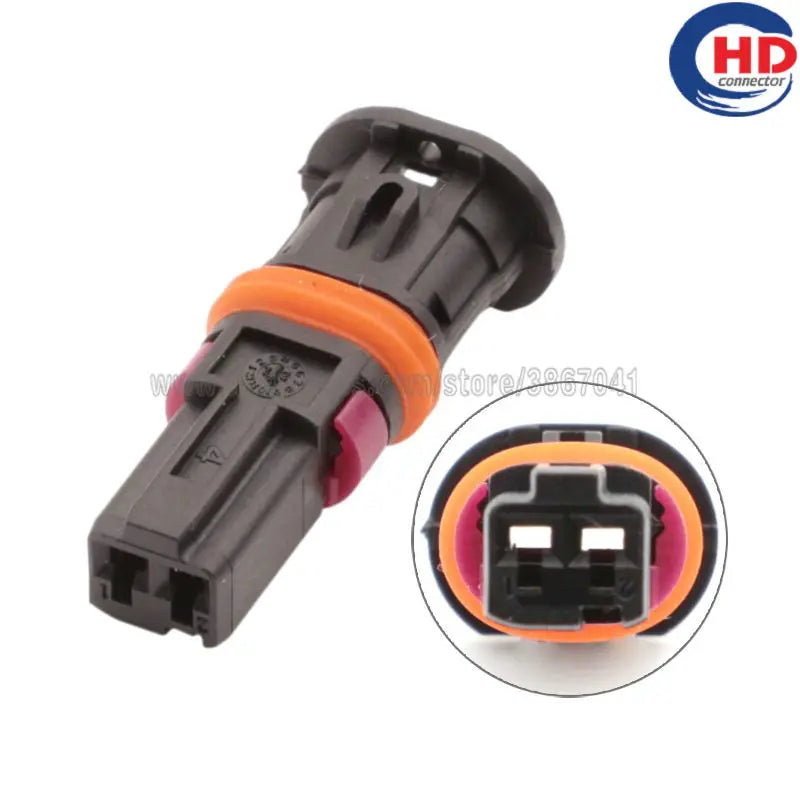 2pin auto waterproof   electric   plastic  wire   harness   connector 8W2973732A