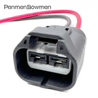1 Set 2 Pin 7.8mm Auto Fan Electrical Cable Connectors Wire Harness Plug for MG652934 MG642928-5