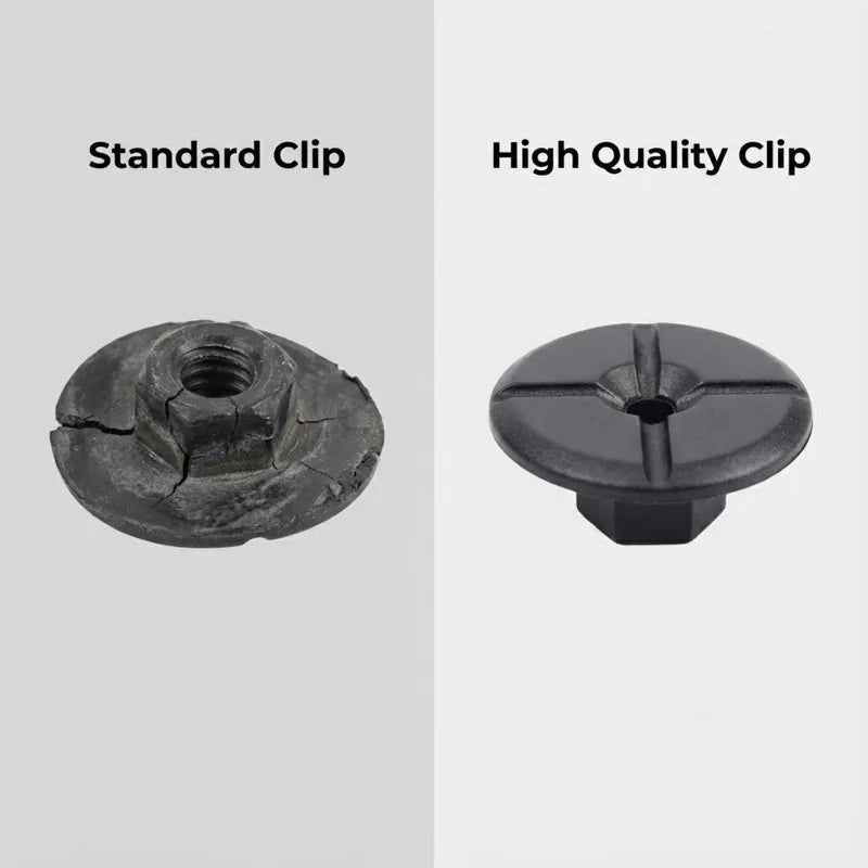 For Mercedes Benz Car Bumper Cover Fender Liner Push Type Auto Retainer Clip Rivet Fastener Bumper Plastic Nut Buckle 10-50pcs