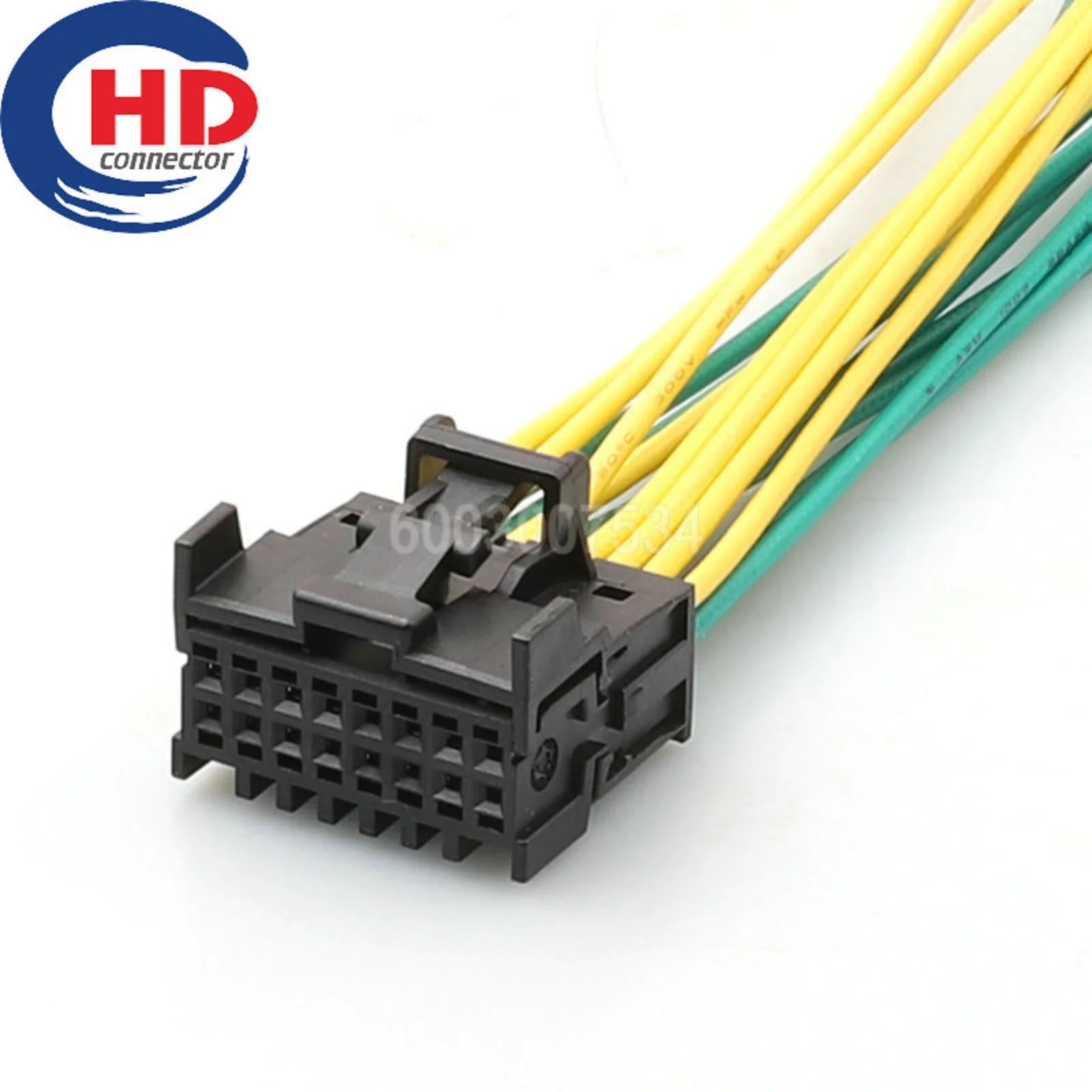 16 Pin Unsealed Female Connector Cable Motorcycle Electrical Harnesses Wiring Harness Housing Cable 2301695-1