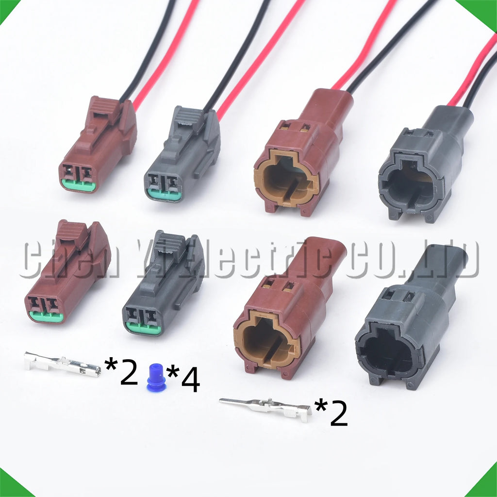 2-Pin Auto Connector Connector Automotive Connectors electric wiper Nissan