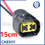 2 Pin Auto waterproof connector Headlight front bumper light plug tail light fog light plug for ford mustang Buick Regal excelle