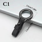 Car Key Chain Pendant Men And Women Personality Creative High-end Simple Waist Hanging Car Chain Ring Pendant Anti-scratch Wear