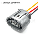1 Set 3 Pin Alternator Lead Repair Regulator Electrical Connector Wire Harness Plug 6189-0443 For Toyota Nissan 90980-11349