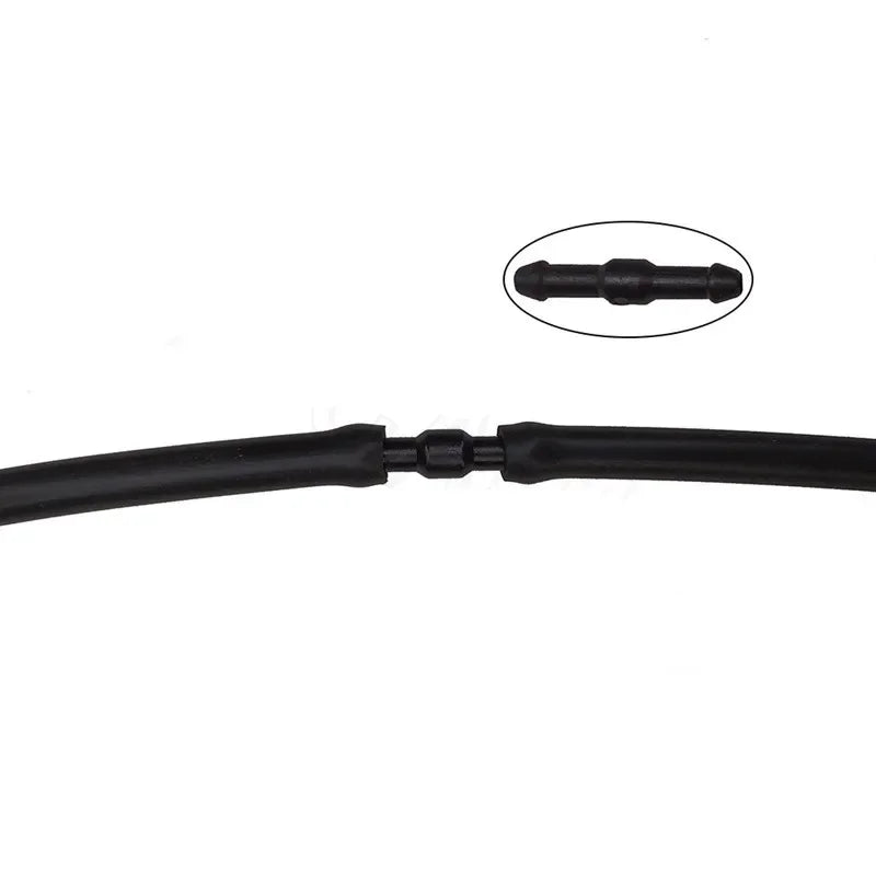 18/90PCS Windscreen Washer Joiner Pipe Connector T Piece Straight 3 Way Y Piece Air Fuel Water Petrol Wiper Washer Nozzle Hose