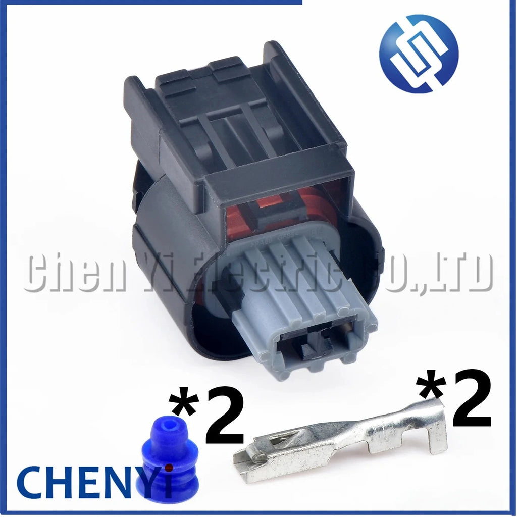 2 Pin car waterproof connector Electric hand brake caliper Wire harness Plug 7287-5826-30 13821406 For Subaru Levorg Cadillac