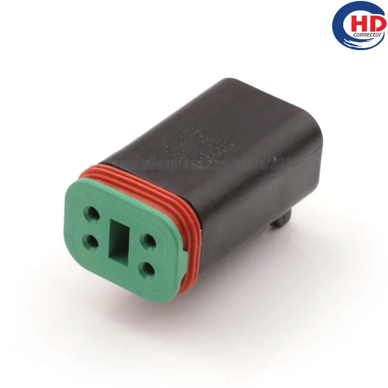 4pin auto waterproof electric plastic wire harness connector DT06-4S-CE06