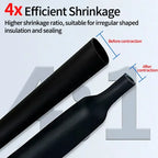 5Meter 4:1 Heat Shrink Tube with Glue Thermoretractile Heat Shrinkable Tubing Dual Wall Heat Shrink Tubing 4 6 8 12 16 20 24 32