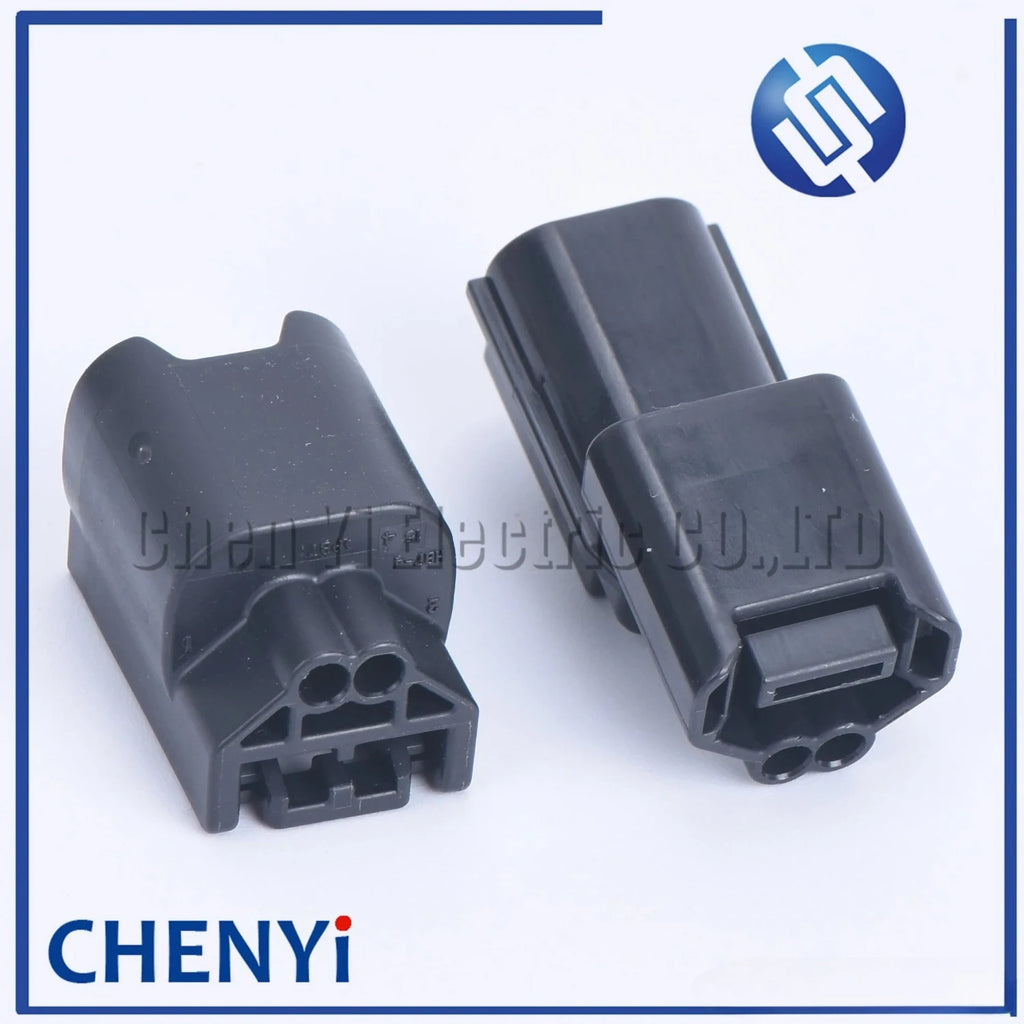 2 Pin Auto waterproof connector back-up lamp plug socket small lights fog lamps 7283-2090-30 For Honda Nissan Infiniti