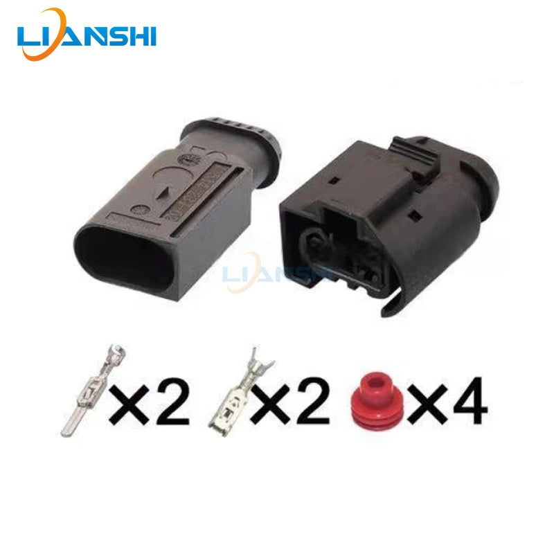 7514237-02/50290060 Applicable to Mercedes-Benz AMK Audi air pump power supply drying tank wiring harness plug DJ7026H-3.5
