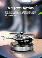Solar Helicopter Car Air Freshener Fragrance Supplies Interior Accessories Novelty Propeller Flavoring Perfume Diffuser Amagi