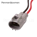 1 Set 2 Pin Auto 176142-2 Electronic Fan Connector Plug Brake Booster Pump Assembly Wire Harness 176143-6