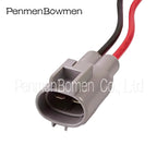 1 Set 2 Pin Auto 176142-2 Electronic Fan Connector Plug Brake Booster Pump Assembly Wire Harness 176143-6