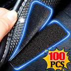 Double Sided Carpet Fixing Sticker Self Adhesive Car Carpet Fixed Patch Fastener Sheets Sofa Floor Foot Mats Anti Skid Grippers