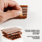 Tire Repair Strips Tubeless Rubber 100/5Pcs Glue Seals for Car Motorcycle Bike Tyre Puncture Repairing Tire Repair Kit Studding