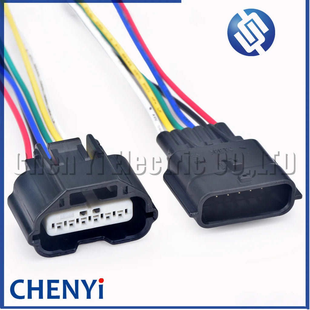 6 Pin Auto throttle valve connector Air Flow Meter Sensor harness plug 7283-8850-30 7282-8850-30 For Nissan 350Z R35 GT-R V35