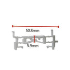 20pcs Car Roof Molding Clips 7403A143 For Mitsubishi For Lancer For Outlander Sport Trim Strip Of Water Buckle Fastener Clip