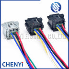 6 Pin Automotive connector Car reversing radar rearview camera harness plug 90980-12A59 90980-12790 82824-78020 For Toyota
