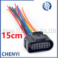 14 Pin car xenon headlights plug Auto 09G Gearbox Cable Socket waterproof connector 6X0973717 6X0973817 6X0 973 817