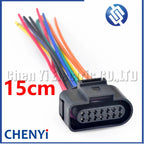 14 Pin car xenon headlights plug Auto 09G Gearbox Cable Socket waterproof connector 6X0973717 6X0973817 6X0 973 817