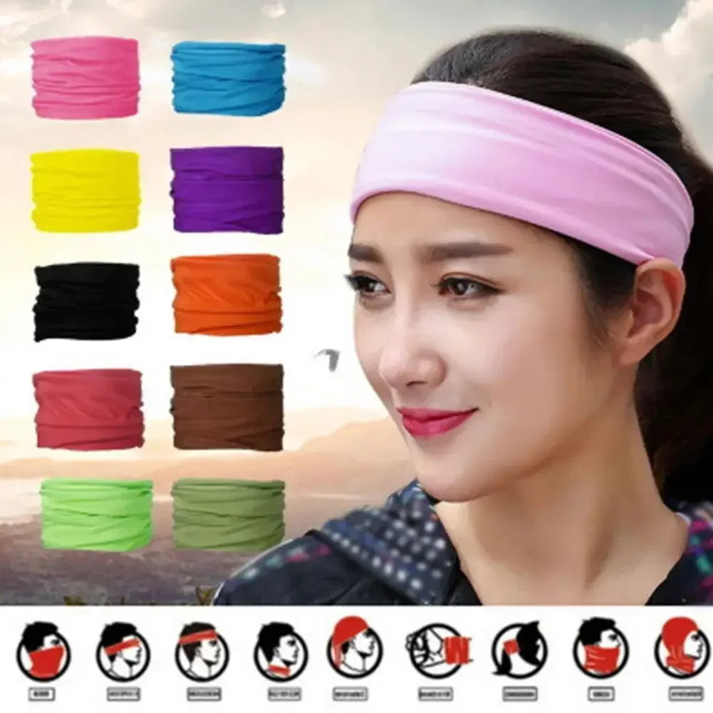 Sports Headscarves Unisex Seamless Magic Bandana For Fishing Running Cycling Windproof Neck Gaiter Face Mask With Sun Protection