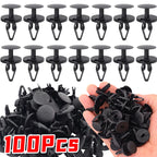 20-100PCS Auto Plastic Rivets for Ford Wheel Arch Linings Bumpers Clip Plastic Trim Clips Mudguard Buckle Push Push Rivet