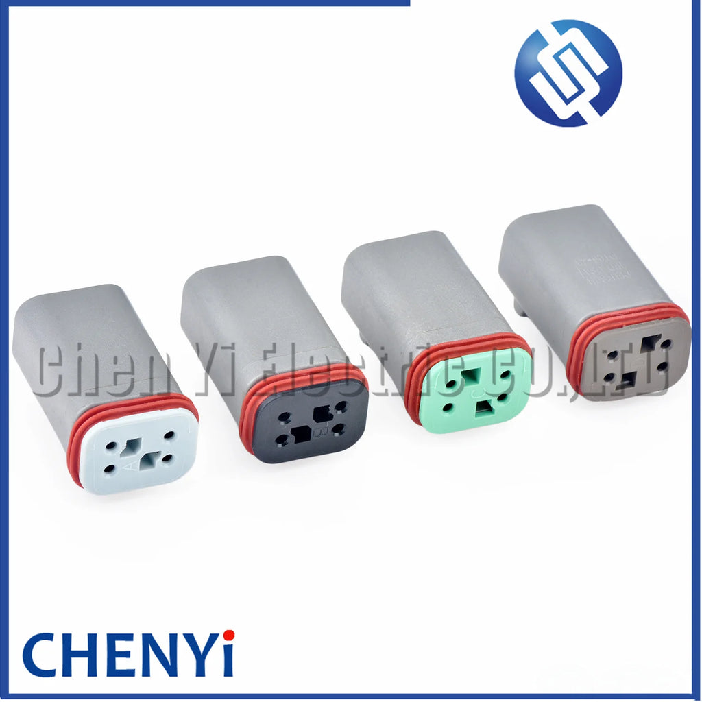4 Pin Automotive waterproof connector harness plug DT06-4S DT06-4SA DT06-4SB DT06-4SC DT06-4SD For Heavy duty truck EBC system