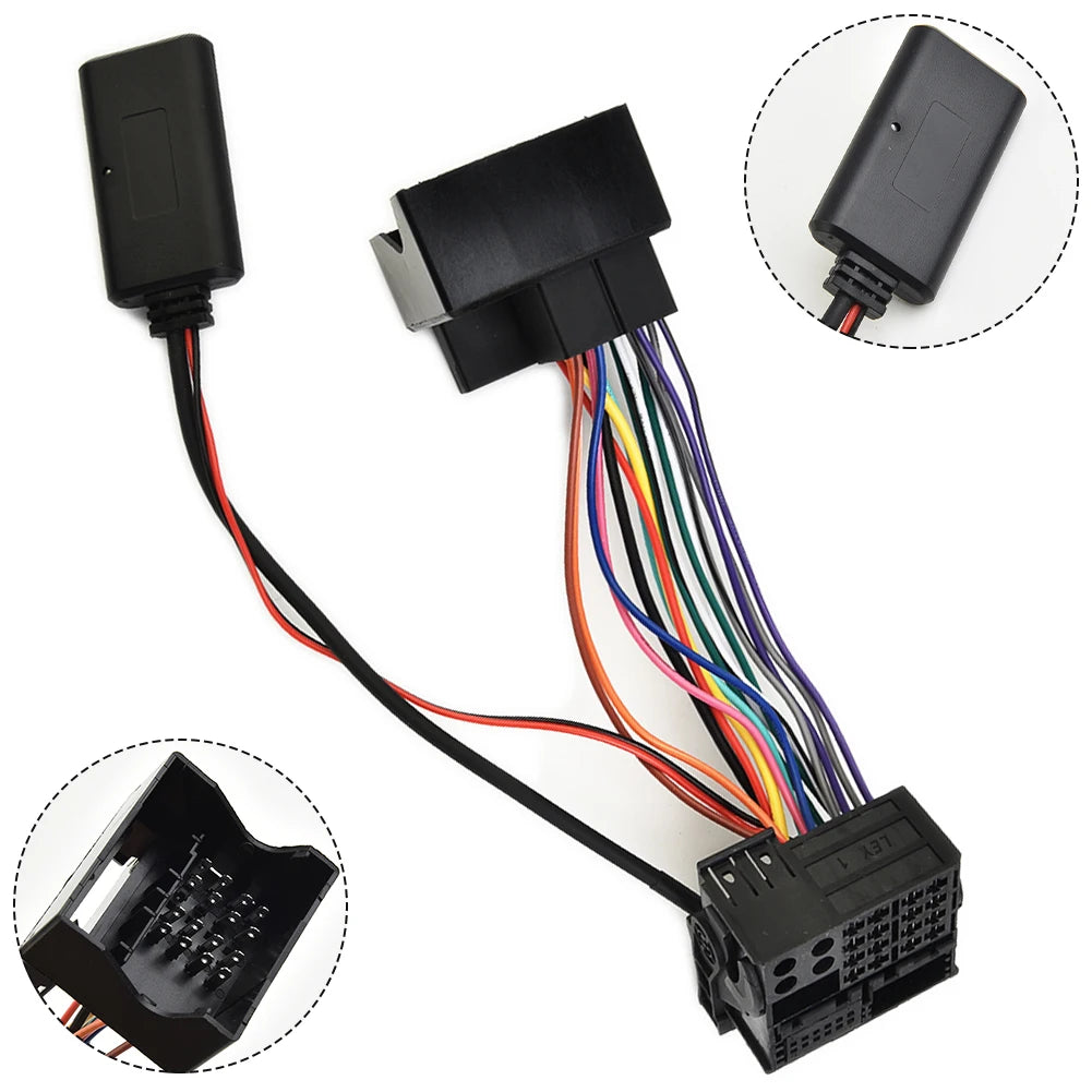 Audio Cable Adapter BT-Compatible For BMW E39 X5 X3 Z4 R50 R53 CD Radio Navi Car Universal Wireless Bluetooth Module