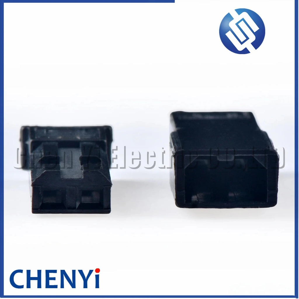 5 Set 2 Pin connector 2.54mm Female or Male Black Wire harness LED plug with Pin For SYP SYR