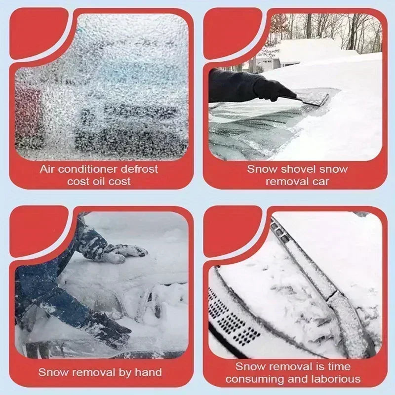 Thickened Car Snow Shield - Front Windshield Winter Frost-Proof Cover, Winterproof Car Clothing, Windshield Snow Shield Amagi