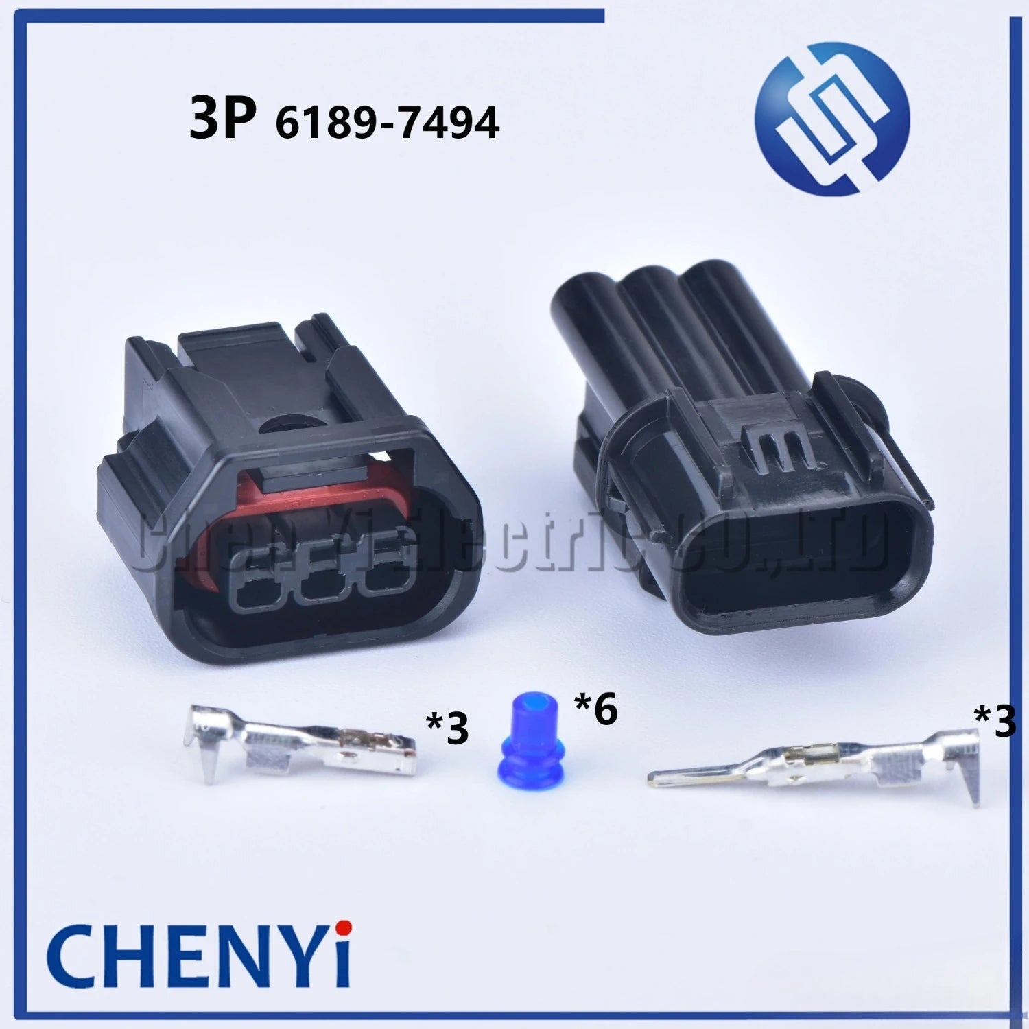 2/3/4/8/12 pin car waterproof auto connector LED headlight speaker sensor connectors Wire harness Plug