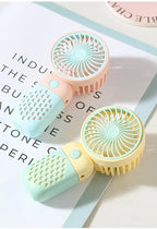Motorcycle Portable Mini Fan Handheld Fan Lightweight Handy Fan Pocket Size Low Noise Small Electric Student Gift Outdoor Amagi