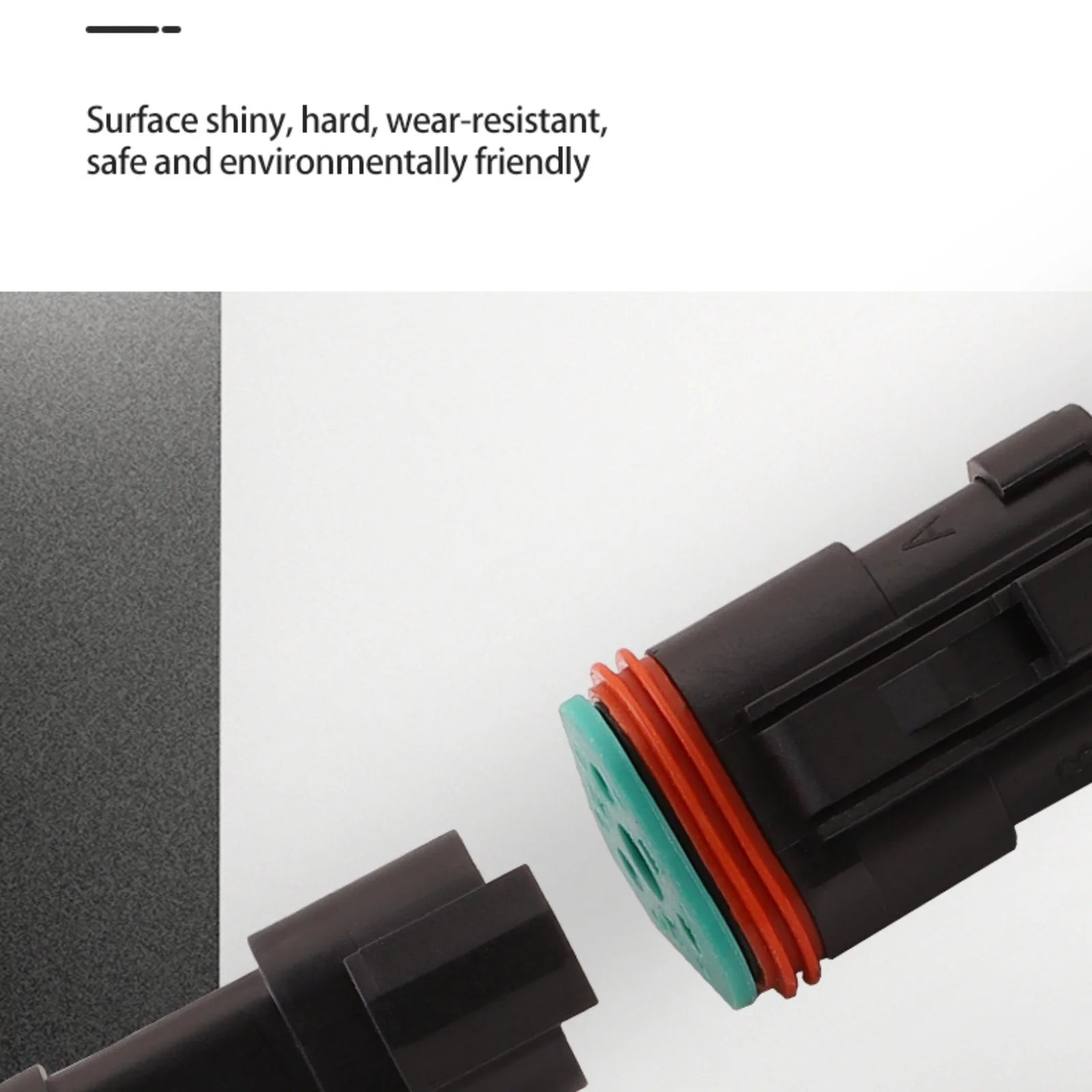 3 PIN 1.6mm Male Female Connector Waterproof Wiring Harness For Engineering Vehicle Deutsch DT04-3P-E005 DT06-3S-E005