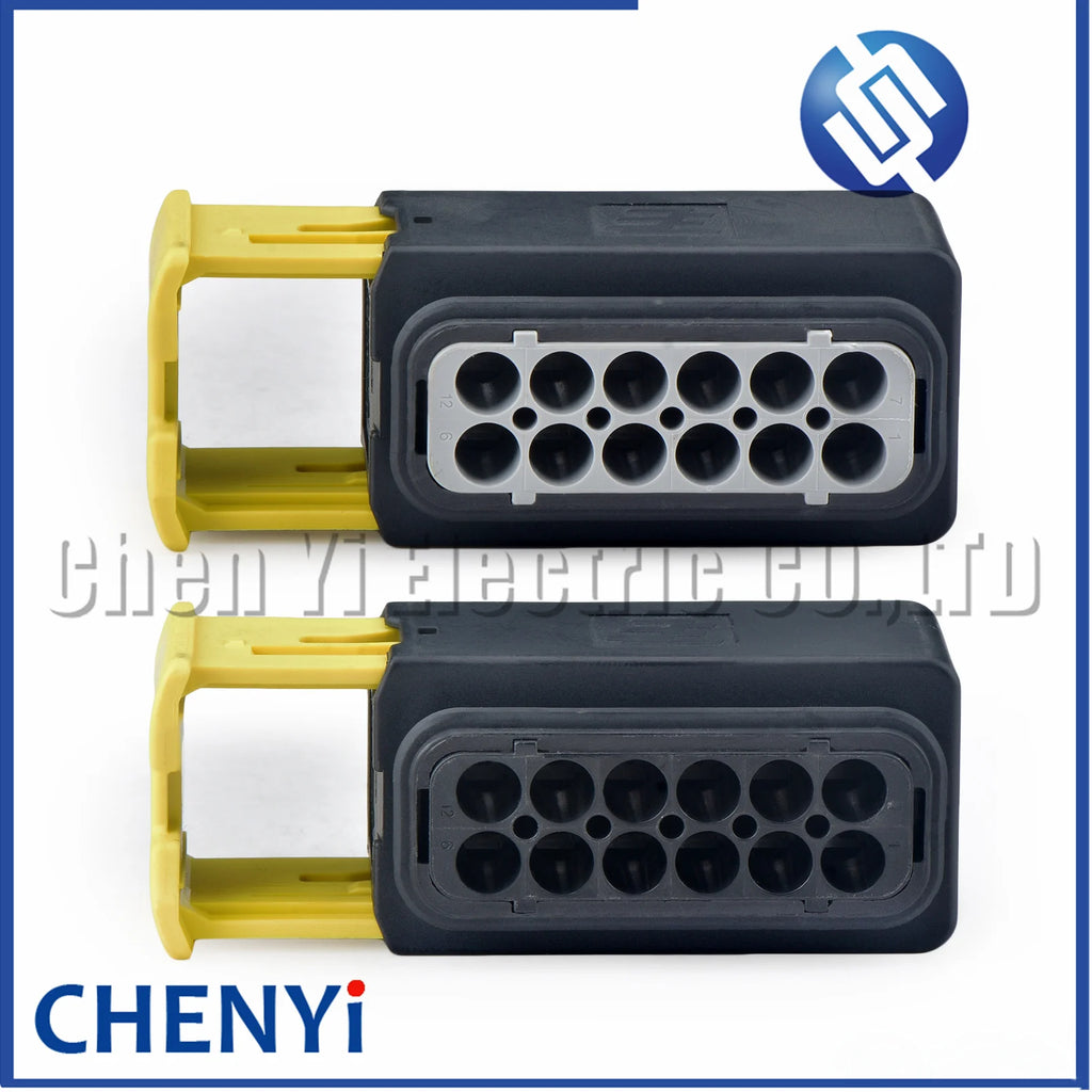 12 Pin 2.8mm series Automotive waterproof connector Wire harness plug 1-1670901-1 2-167090-1 1670866-1 1670865-1 For truck