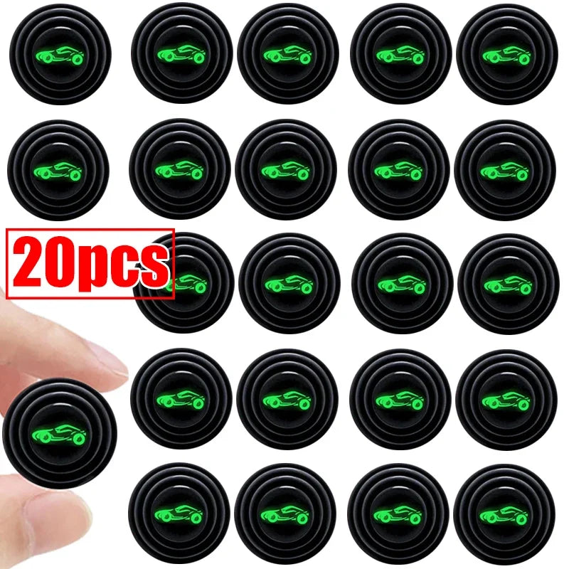 Car Door Shock Absorber Pads Buffer Bumper Anti-collision Shock Absorbing Gasket for Auto Sound Insulation Adhesive Stickers