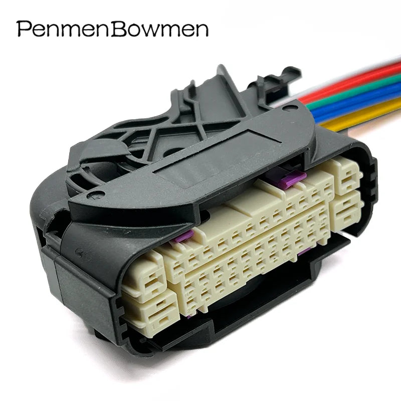 1 Set 38 Pin Car ABS Pump Computer ECU Plug Sensors Electrical Cable Connector Wire Harness Plug 1928405154 1928405167