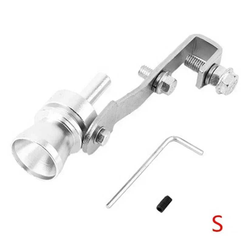 Aluminium Alloy Turbo Sound Tail Throat Exhaust Pipe Whistle Car Modified Part TC XL Muffler Whistle Exhaust Pipe Whistle Amagi