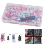 100PCS Car Tyre Repair Rubber Nail Set Tire Repair Nails For Flat Tires Rubber Tire Vacuum Puncture Repair Kit Car Accessories