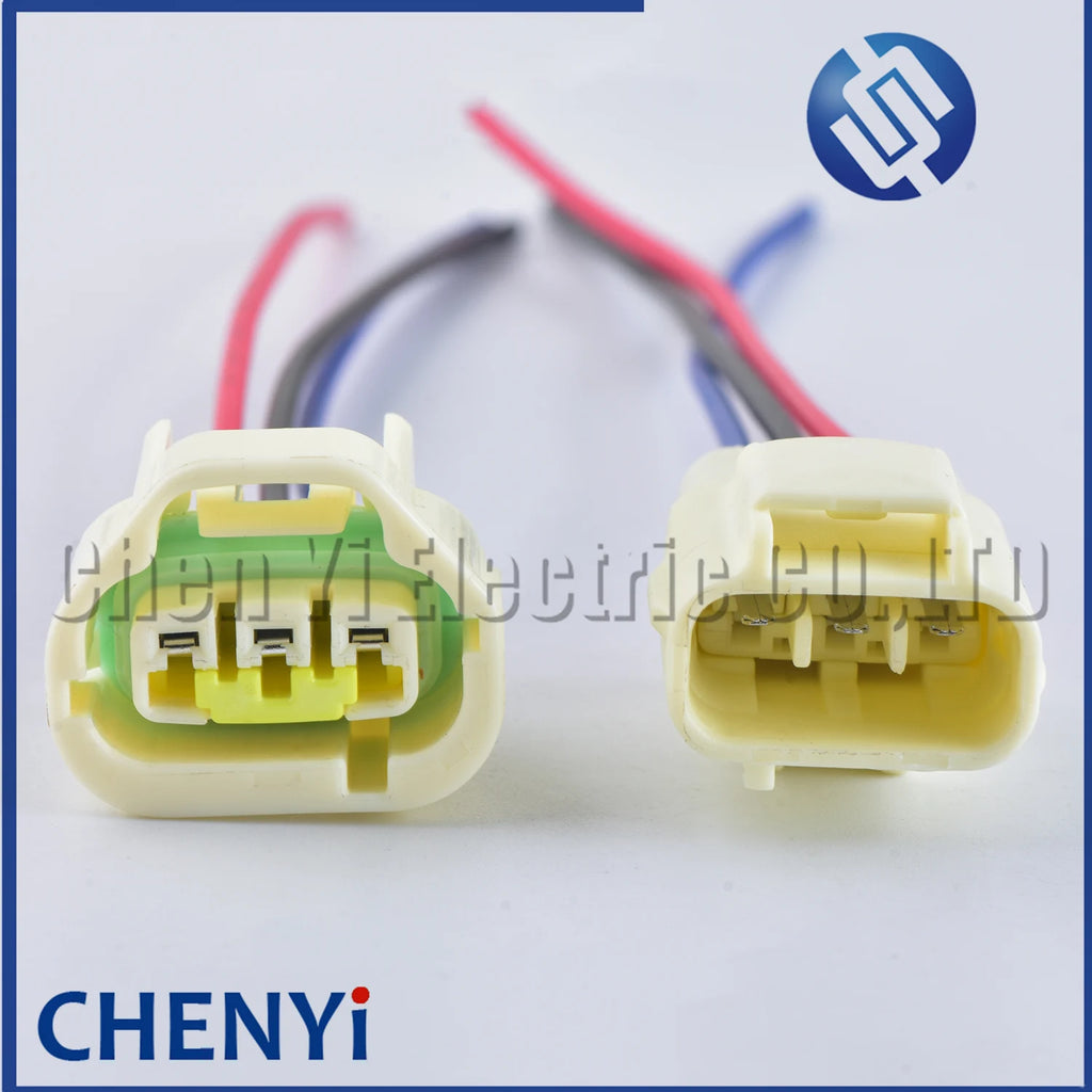 3 Pin car Camshaft Crankshaft Position Sensor connector TPS Sensor plug 7283-4536-40 7283-4535-30 7283-4534-40 for Jeep Chrysler