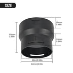 Heater Air Duct Ducting Connector Reducer Adapter For Webasto For Eberspacher Parking Heater 75mm To 60mm Pipe Reducer Adapter